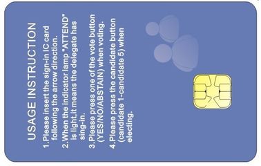 Έξυπνη κάρτα επαφών σειράς ATMEL 24C256 για τη βασική κάρτα ξενοδοχείων